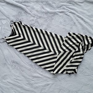 Rampage black ivory maxi dress medium